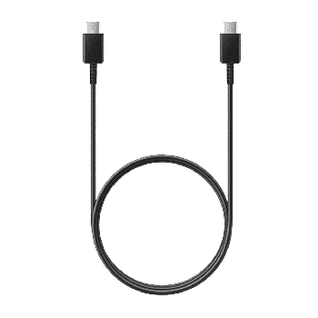 SAMSUNG Type C to Type C 3.2 Feet (1M) Cable (High Speed Data Transfer, Black)