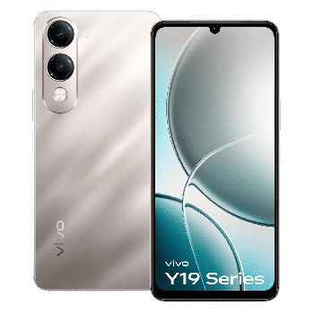 vivo Y19s 5G (4GB RAM, 128GB, Titanium Silver) | With Charger