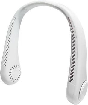 HTS Neck Fan Bladeless Speeds Battery Operated Personal vft26 Neck Fan Bladeless Battery Operated Personal opi26 USB Fan (Multicolor)